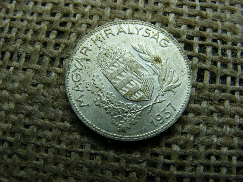 Ezüst 1 pengő, 1937, extra