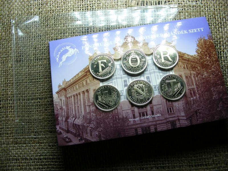 75 éves a forint, 6 x 5 forint 2021, bliszter, PP, tükörveret