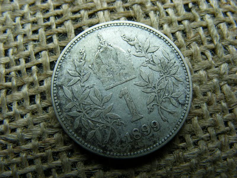 Ezüst 1 korona, 1899, Corona