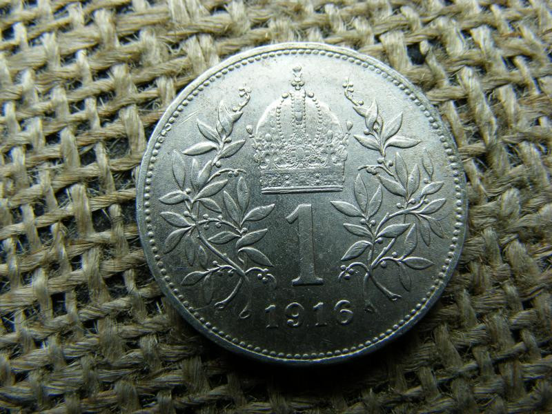 Ezüst 1 korona, 1916, Corona