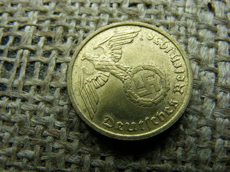 Birodalmi 10 Pfennig, 1938 A