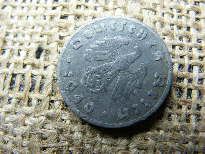 Birodalmi 10 pfennig, 1940, J jelű