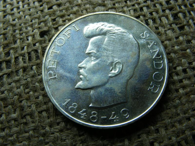 Ezüst 5 forintos érme, 1948, extra