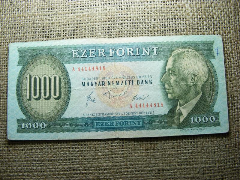 1000 forintos bankjegy, 1983, A sorozat