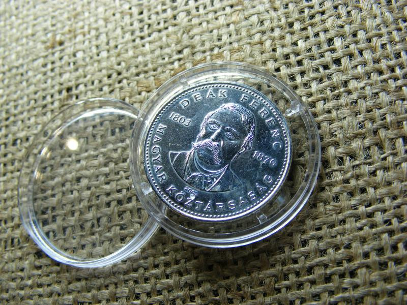 20 forintos érme, 2003, Deák, ezüstözött