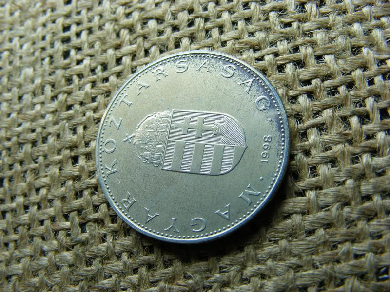10 forintos érme, 1998, BU