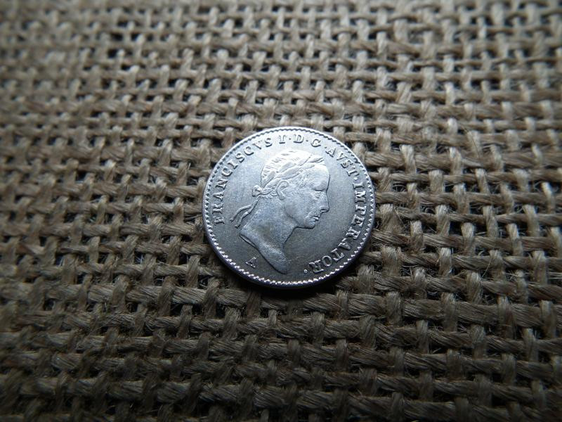Ezüst 3 krajcár, 1833 A, extra