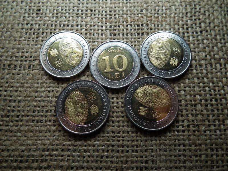 Moldova 10 Lei 2018, Verdefényes, emlékérme