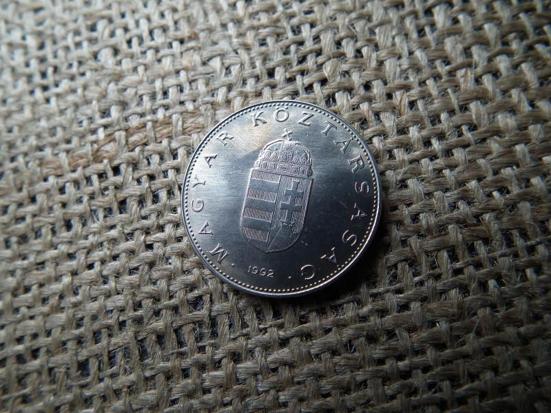 10 Forintos Érme, 1992, BU