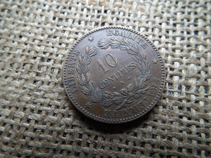 Franciaország 10 centimes, 1877 A