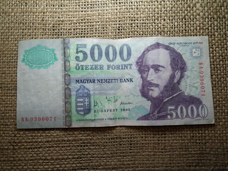 5000 forintos bankjegy, 2005, BA sorozat