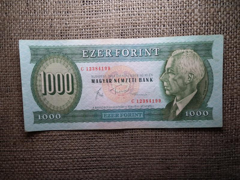 1000 forintos bankjegy, 1983, C sorozat