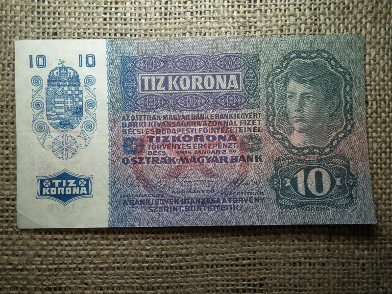 10 korona, 1915, DÖ