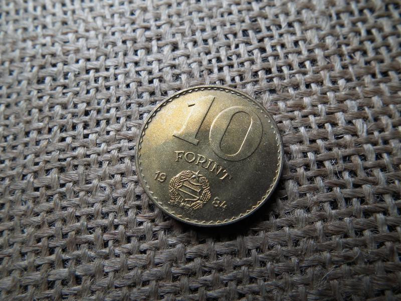 10 forintos érme, 1984