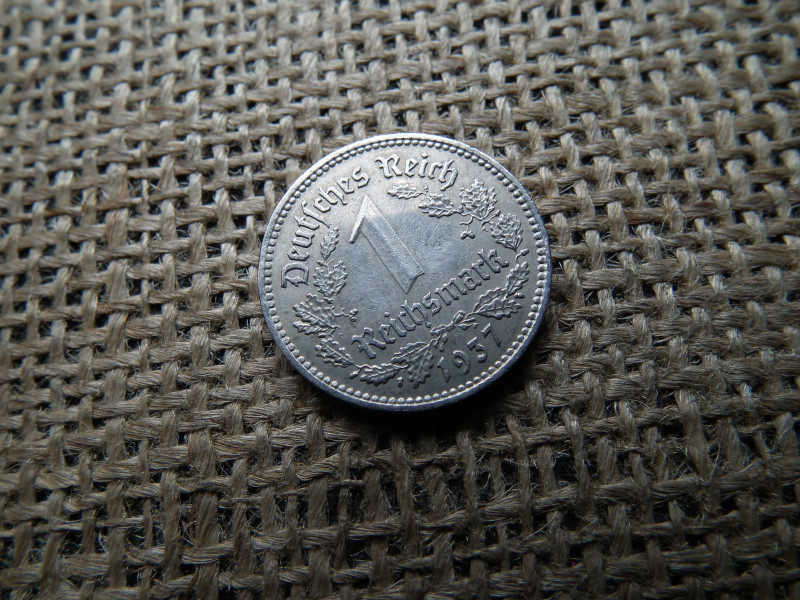 Birodalmi 1 márka 1937 A 