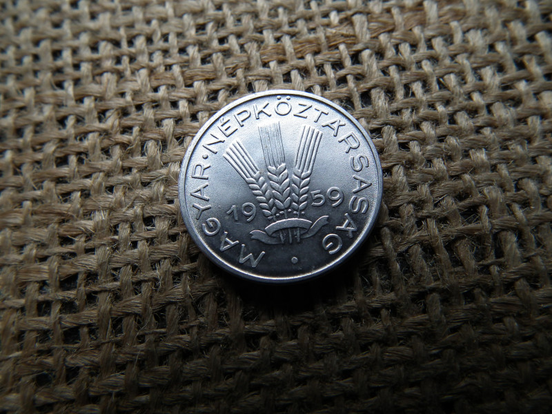 20 fillér 1959 , extra állapot 