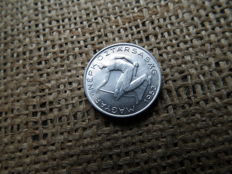 50 fillér 1953 , extra állapot 