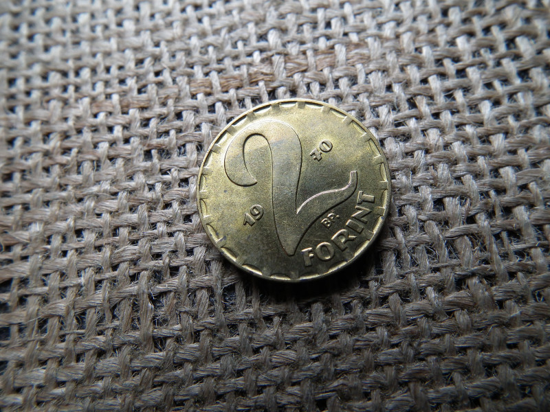 2 forint 1970 , extra állapot 