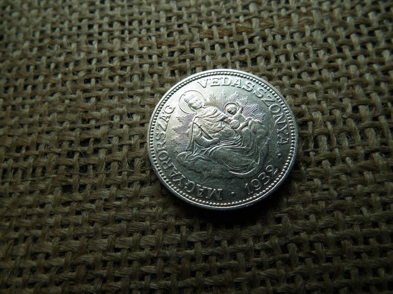 Ezüst 2 pengő 1932 , extra állapot 