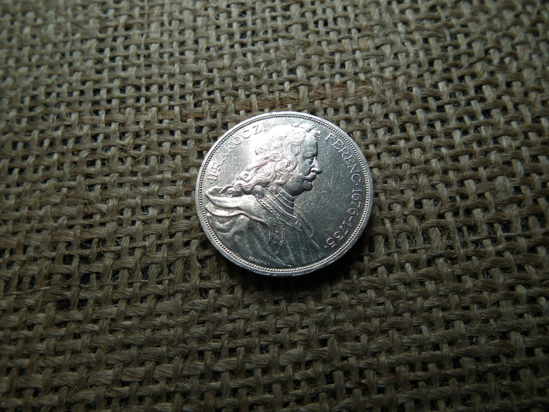 Ezüst 2 pengő 1935 , Rákóczi 