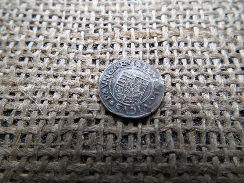 II. Ulászló ezüst denár 1516 K-G , dénár 