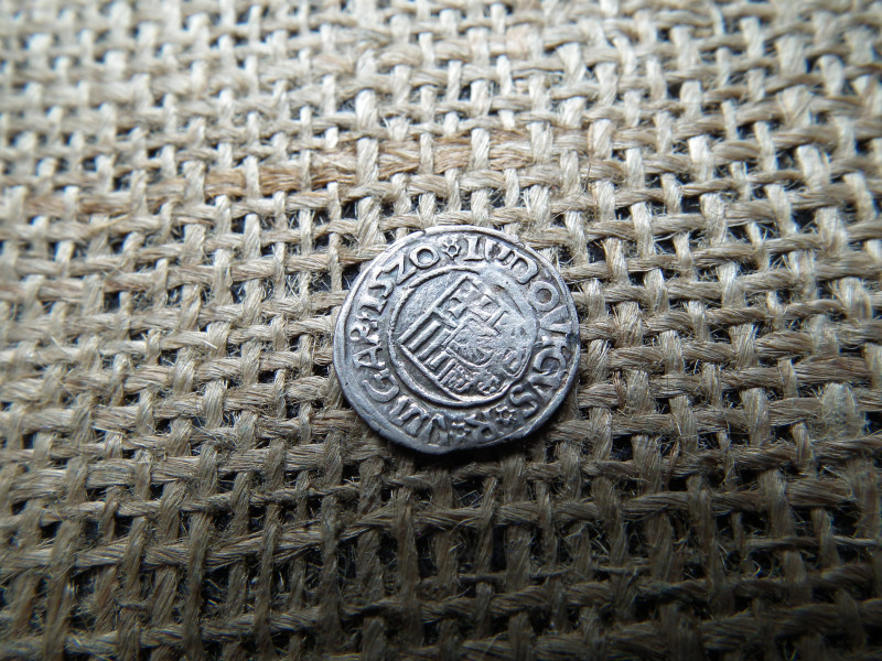 II. Ulászló ezüst denár 1520 K-A , dénár 