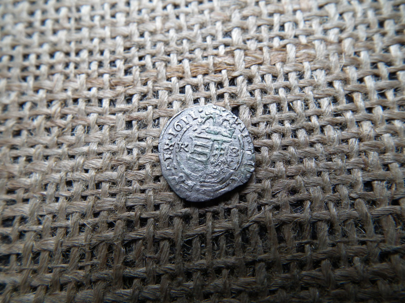 II. Mátyás ezüst denár 1611 K-B , dénár 