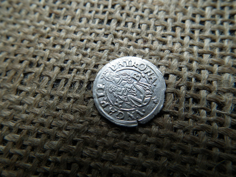 I. Ferdinánd ezüst dénár 1540 KB , Körmöcbánya , denár