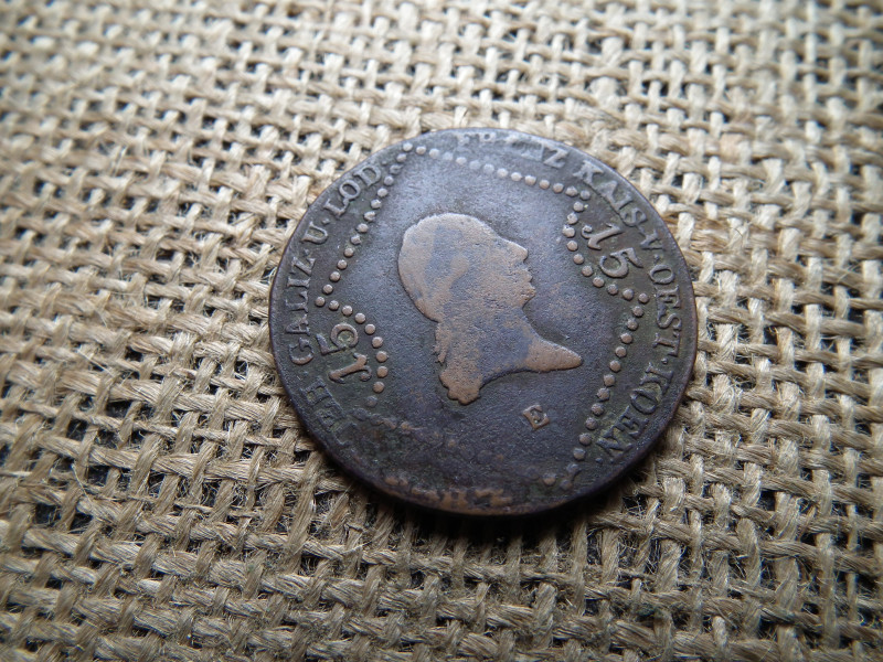 II. Ferenc 15 krajcár 1807 E , Gyulafehérvár 