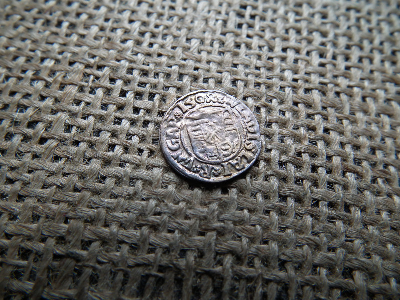 II. Ulászló ezüst denár 1504 KH , dénár 