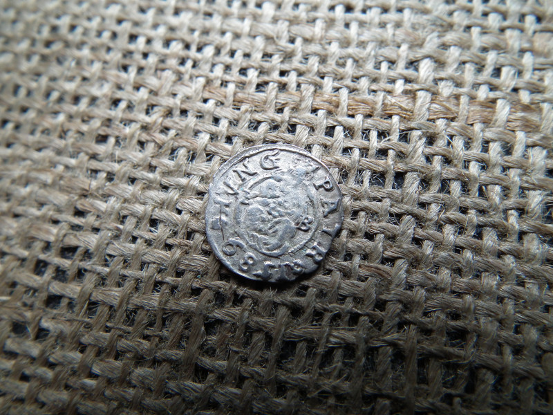 Rudolf , ezüst dénár 1589 KB , Körmöcbánya ! denár 