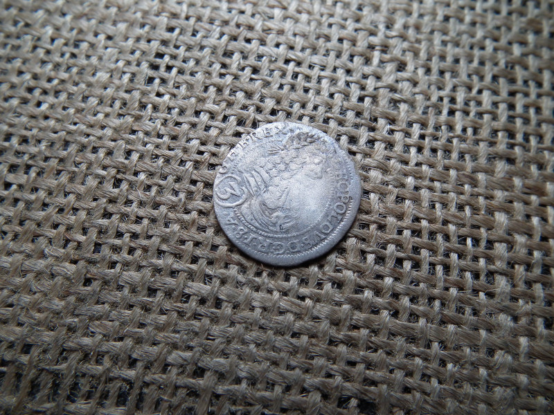 I. Lipót , ezüst 3 krajcár 1697 CH , Pozsony , ritkább  ,  kreuzer 