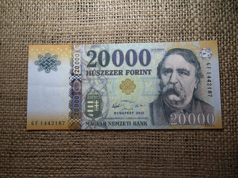 20000 forint 2015 GF UNC 