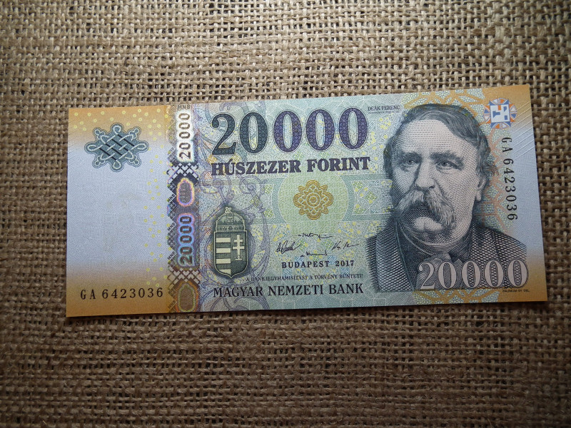 20000 forint 2017 GA UNC 