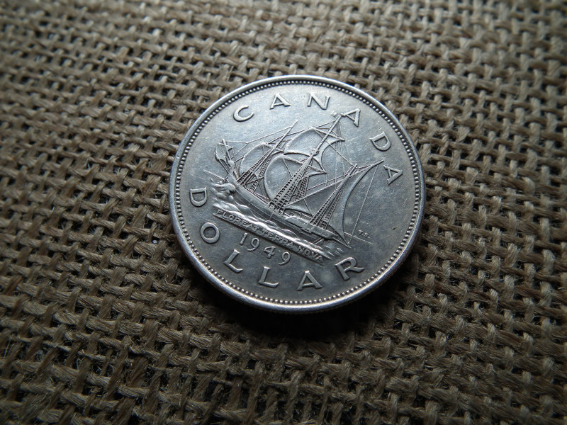Kanada , ezüst 1 dollár 1949 , dollar 