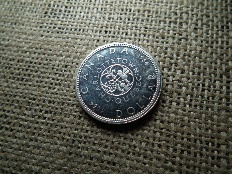 Kanada , ezüst 1 dollár 1964 , dollar , prooflike 