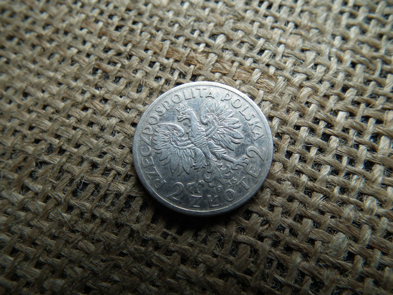 Lengyelország , ezüst 2 zloty 1933 