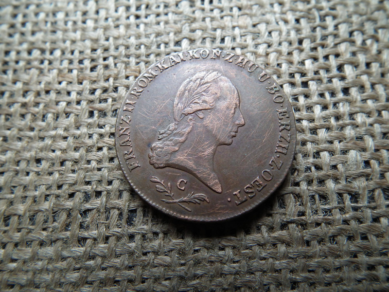  I. Ferenc 6 krajcár 1800 C 