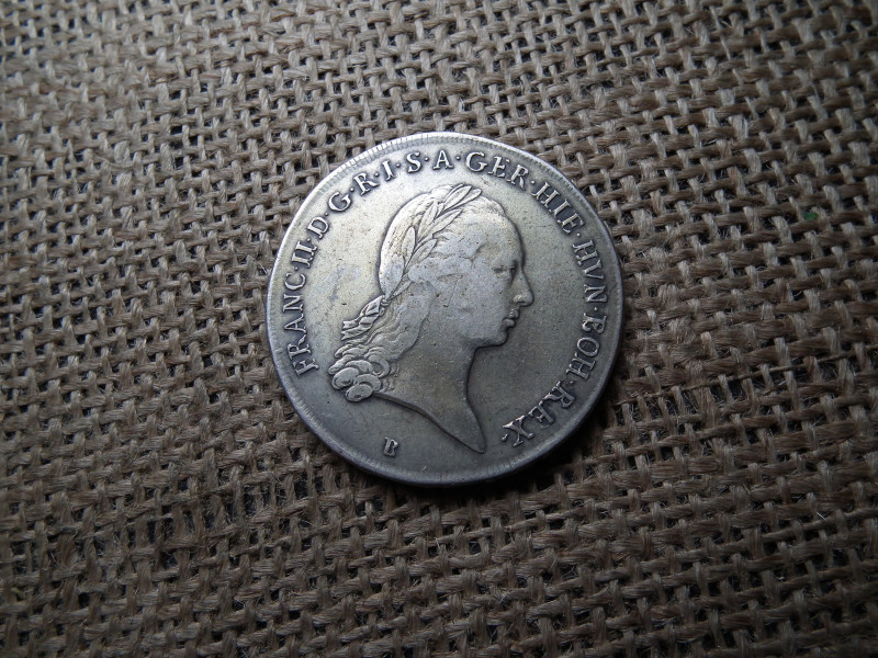 I. Ferenc ezüst Tallér 1793 B 