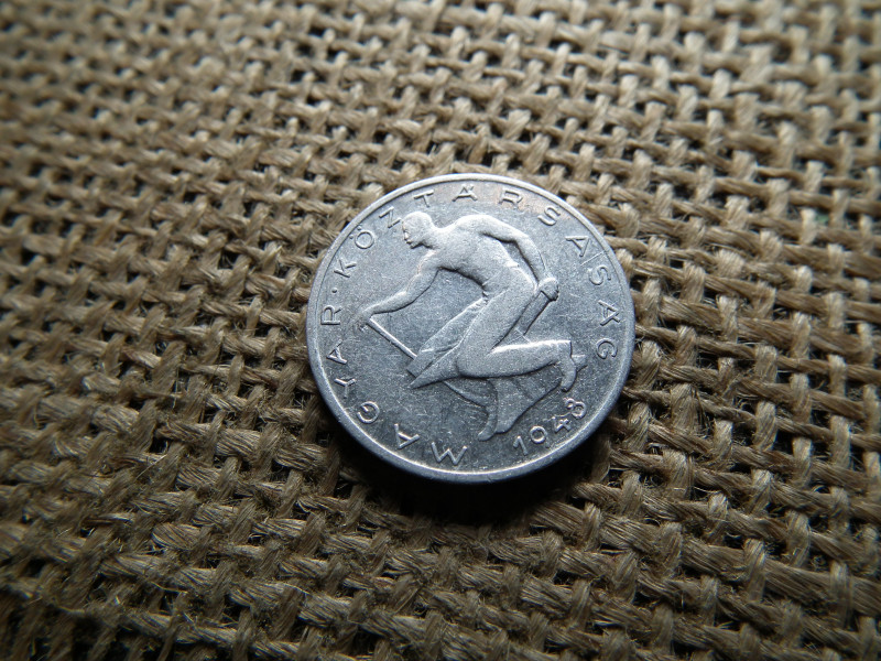 50 fillér 1948 , nagyon szép 