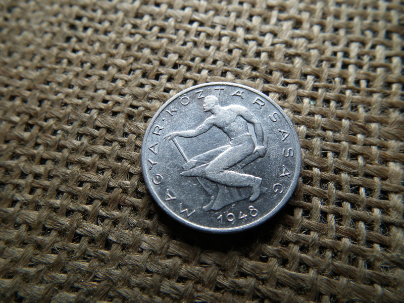 50 fillér 1948 , nagyon szép 