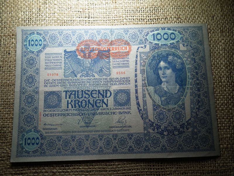 1000 korona 1902 , II. kiadás 