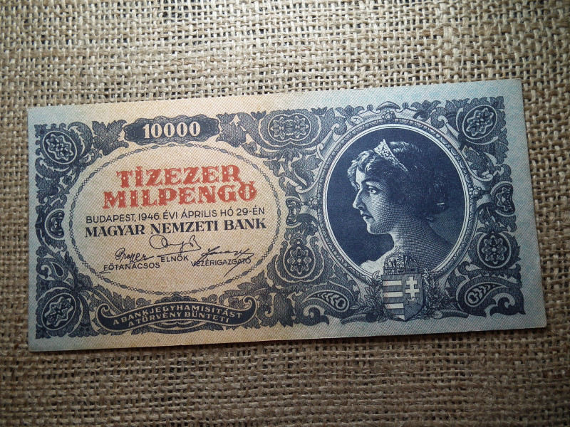Tízezer Milpengő 1946 