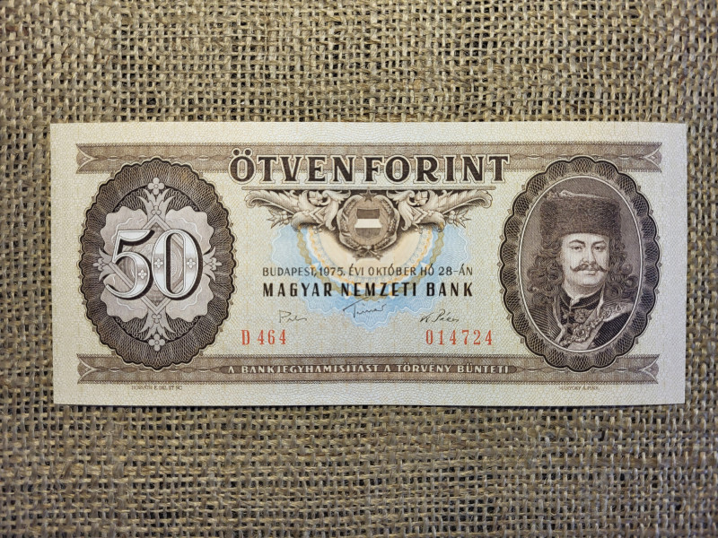 50 forint 1975 , nagyon szép 
