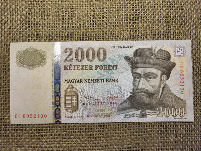 2000 forint 2013 CC UNC