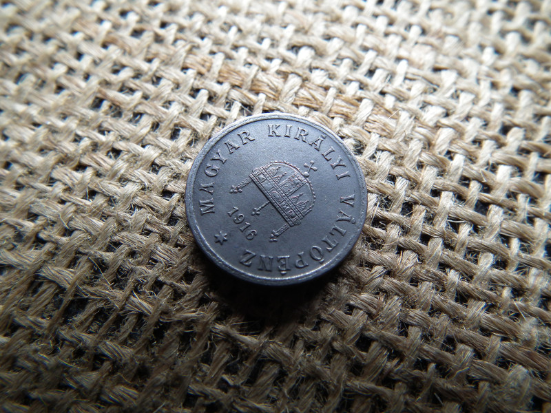 2 fillér 1916 KB 