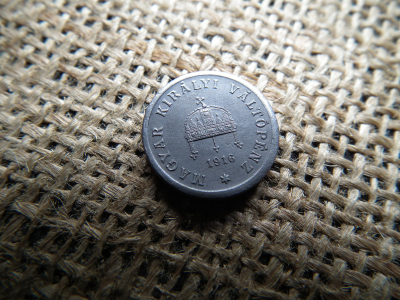 2 fillér 1916 KB 