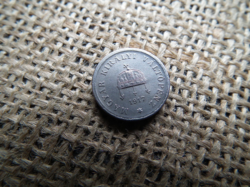 2 fillér 1917 KB 