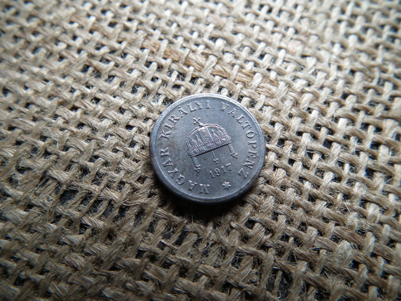 2 fillér 1917 KB 