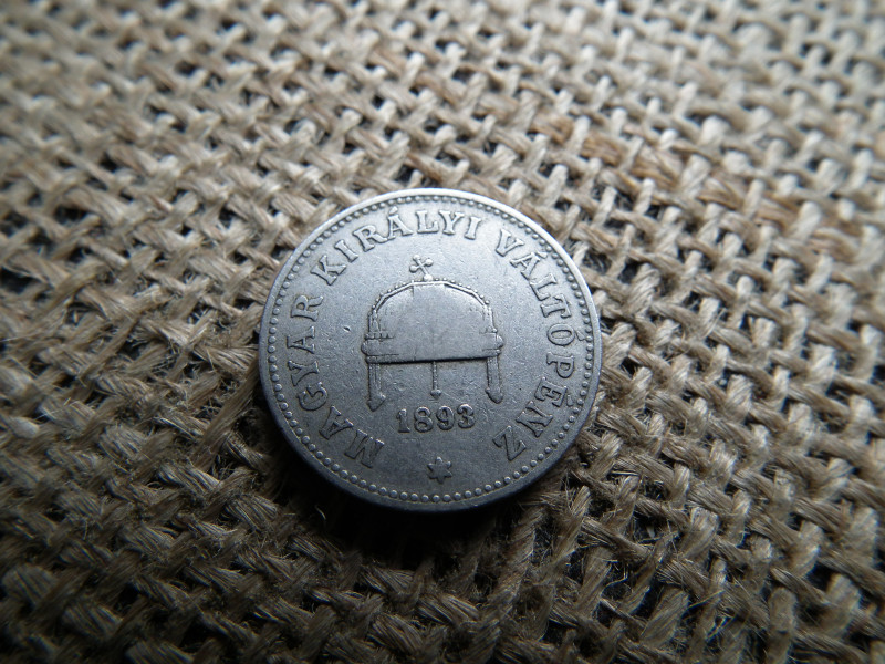 20 fillér 1893 KB 